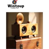 Gramafon Radyo Nostaljik Radyo Müzik Speaker Bluetooth Hoparlör Yüksek Ses Kalitesi