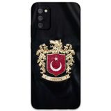Gramaphone Galaxy A02S Uyumlu Türk Desenli Telefon Kılıfı + Ekran Koruyucu - 5855