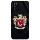 Gramaphone Galaxy A03s ile Uyumlu Türk Desenli Telefon Kılıfı + Ekran Koruyucu - 5855
