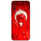Gramaphone Galaxy A50 ile Uyumlu Türk Bayrağı Desenli Telefon Kılıfı + Ekran Koruyucu - 5847