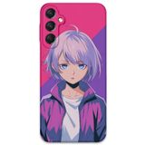 Gramaphone Galaxy A55 ile Uyumlu Anime Desenli Telefon Kılıfı + Ekran Koruyucu - 5742