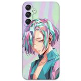 Gramaphone Galaxy A55 ile Uyumlu Anime Desenli Telefon Kılıfı + Ekran Koruyucu - 5743