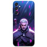 Gramaphone Galaxy A55 ile Uyumlu Geralt Desenli Telefon Kılıfı + Ekran Koruyucu - 5826