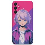 Gramaphone Galaxy A55 Uyumlu Anime Desenli Telefon Kılıfı + Ekran Koruyucu - 5742