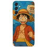 Gramaphone Galaxy A55 Uyumlu Anime Desenli Telefon Kılıfı + Ekran Koruyucu - 5753
