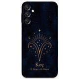 Gramaphone Galaxy A55 Uyumlu Koç Burcu Desenli Telefon Kılıfı + Ekran Koruyucu - 5768