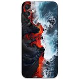 Gramaphone Galaxy A55 Uyumlu Mermer Desenli Telefon Kılıfı + Ekran Koruyucu - 5811