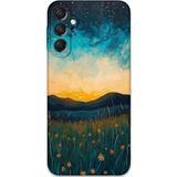 Gramaphone Galaxy A55 Uyumlu Uzay Desenli Telefon Kılıfı + Ekran Koruyucu - 5871
