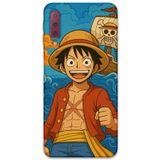 Gramaphone Galaxy A7 2018 ile Uyumlu Anime Desenli Telefon Kılıfı + Ekran Koruyucu - 5753