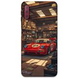 Gramaphone Galaxy A7 2018 ile Uyumlu Araba Desenli Telefon Kılıfı + Ekran Koruyucu - 5759