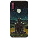 Gramaphone Galaxy A7 2018 ile Uyumlu Retro Desenli Telefon Kılıfı + Ekran Koruyucu - 5844