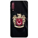 Gramaphone Galaxy A7 2018 ile Uyumlu Türk Desenli Telefon Kılıfı + Ekran Koruyucu - 5855