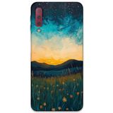 Gramaphone Galaxy A7 2018 ile Uyumlu Uzay Desenli Telefon Kılıfı + Ekran Koruyucu - 5871