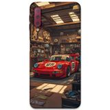 Gramaphone Galaxy A7 2018 Uyumlu Araba Desenli Telefon Kılıfı + Ekran Koruyucu - 5759