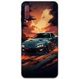 Gramaphone Galaxy A7 2018 Uyumlu Araba Desenli Telefon Kılıfı + Ekran Koruyucu - 5766