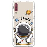 Gramaphone Galaxy A7 2018 Uyumlu Astronot Desenli Telefon Kılıfı + Ekran Koruyucu - 5865