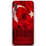 Gramaphone Galaxy A7 2018 Uyumlu Atatürk Desenli Telefon Kılıfı + Ekran Koruyucu - 5848