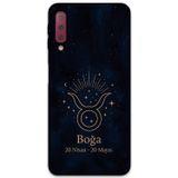 Gramaphone Galaxy A7 2018 Uyumlu Boğa Burcu Desenli Telefon Kılıfı + Ekran Koruyucu - 5769