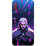 Gramaphone Galaxy A7 2018 Uyumlu Geralt Desenli Telefon Kılıfı + Ekran Koruyucu - 5826
