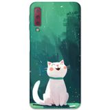 Gramaphone Galaxy A7 2018 Uyumlu Kedi Desenli Telefon Kılıfı + Ekran Koruyucu - 5781