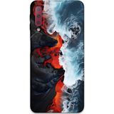 Gramaphone Galaxy A7 2018 Uyumlu Mermer Desenli Telefon Kılıfı + Ekran Koruyucu - 5811