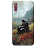 Gramaphone Galaxy A7 2018 Uyumlu Retro Desenli Telefon Kılıfı + Ekran Koruyucu - 5840