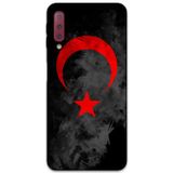 Gramaphone Galaxy A7 2018 Uyumlu Türk Bayrağı Desenli Telefon Kılıfı + Ekran Koruyucu - 5852