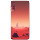 Gramaphone Galaxy A7 2018 Uyumlu Uzay Desenli Telefon Kılıfı + Ekran Koruyucu - 5859