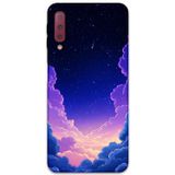 Gramaphone Galaxy A7 2018 Uyumlu Uzay Desenli Telefon Kılıfı + Ekran Koruyucu - 5867