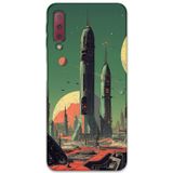 Gramaphone Galaxy A7 2018 Uyumlu Uzay Desenli Telefon Kılıfı + Ekran Koruyucu - 5870