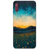 Gramaphone Galaxy A7 2018 Uyumlu Uzay Desenli Telefon Kılıfı + Ekran Koruyucu - 5871