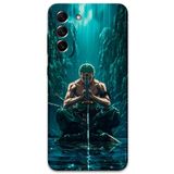 Gramaphone Galaxy S21 FE ile Uyumlu Anime Desenli Telefon Kılıfı + Ekran Koruyucu - 5757