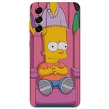 Gramaphone Galaxy S21 FE ile Uyumlu Çizgi Film Desenli Telefon Kılıfı + Ekran Koruyucu - 5820