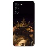 Gramaphone Galaxy S21 FE ile Uyumlu Retro Desenli Telefon Kılıfı + Ekran Koruyucu - 5833