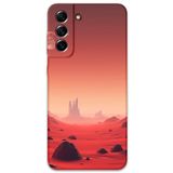 Gramaphone Galaxy S21 FE ile Uyumlu Uzay Desenli Telefon Kılıfı + Ekran Koruyucu - 5859