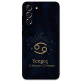 Gramaphone Galaxy S21 FE ile Uyumlu Yengeç Burcu Desenli Telefon Kılıfı + Ekran Koruyucu - 5771
