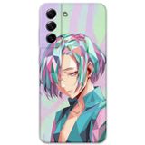 Gramaphone Galaxy S21 Fe Uyumlu Anime Desenli Telefon Kılıfı + Ekran Koruyucu - 5743