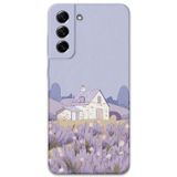 Gramaphone Galaxy S21 Fe Uyumlu Çiçek Desenli Telefon Kılıfı + Ekran Koruyucu - 5800