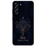 Gramaphone Galaxy S21 Fe Uyumlu Koç Burcu Desenli Telefon Kılıfı + Ekran Koruyucu - 5768