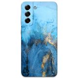 Gramaphone Galaxy S21 Fe Uyumlu Mermer Desenli Telefon Kılıfı + Ekran Koruyucu - 5812
