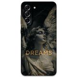 Gramaphone Galaxy S21 Fe Uyumlu Retro Desenli Telefon Kılıfı + Ekran Koruyucu - 5832
