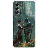 Gramaphone Galaxy S21 Fe Uyumlu Retro Desenli Telefon Kılıfı + Ekran Koruyucu - 5839