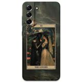 Gramaphone Galaxy S21 Fe Uyumlu Retro Desenli Telefon Kılıfı + Ekran Koruyucu - 5846