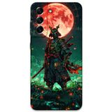 Gramaphone Galaxy S21 Fe Uyumlu Samuray Desenli Telefon Kılıfı + Ekran Koruyucu - 5822