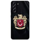 Gramaphone Galaxy S21 Fe Uyumlu Türk Desenli Telefon Kılıfı + Ekran Koruyucu - 5855