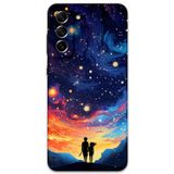 Gramaphone Galaxy S21 Fe Uyumlu Uzay Desenli Telefon Kılıfı + Ekran Koruyucu - 5863