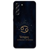 Gramaphone Galaxy S21 Fe Uyumlu Yengeç Burcu Desenli Telefon Kılıfı + Ekran Koruyucu - 5771