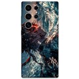 Gramaphone Galaxy S22 Ultra ile Uyumlu Anime Desenli Telefon Kılıfı + Ekran Koruyucu - 5749