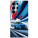 Gramaphone Galaxy S22 Ultra ile Uyumlu Araba Desenli Telefon Kılıfı + Ekran Koruyucu - 5762