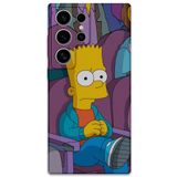 Gramaphone Galaxy S22 Ultra ile Uyumlu Çizgi Film Desenli Telefon Kılıfı + Ekran Koruyucu - 5821